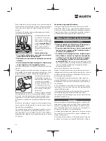 Preview for 36 page of Würth 5707 011 X Original Operating Instructions