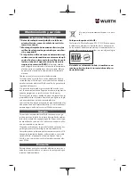 Preview for 59 page of Würth 5707 011 X Original Operating Instructions