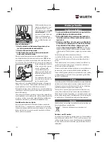 Preview for 108 page of Würth 5707 011 X Original Operating Instructions