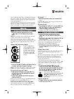 Preview for 134 page of Würth 5707 011 X Original Operating Instructions