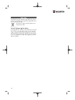 Preview for 160 page of Würth 5707 011 X Original Operating Instructions