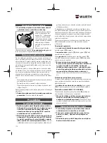 Preview for 178 page of Würth 5707 011 X Original Operating Instructions