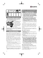 Preview for 210 page of Würth 5707 011 X Original Operating Instructions