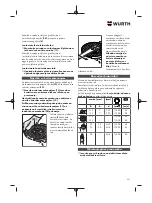 Preview for 261 page of Würth 5707 011 X Original Operating Instructions