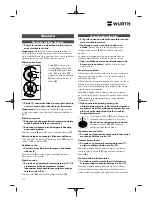 Preview for 270 page of Würth 5707 011 X Original Operating Instructions