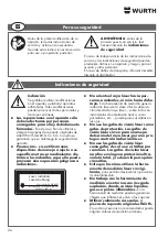 Preview for 26 page of Würth 5709 300 111 Translation Of The Original Operating Instructions