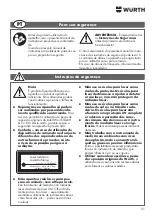 Preview for 31 page of Würth 5709 300 111 Translation Of The Original Operating Instructions