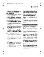 Preview for 14 page of Würth EMS 18-A EC SL Translation Of The Original Operating Instructions