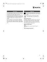 Preview for 20 page of Würth EMS 18-A EC SL Translation Of The Original Operating Instructions