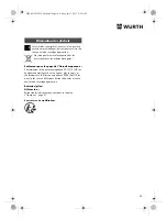 Preview for 38 page of Würth EMS 18-A EC SL Translation Of The Original Operating Instructions