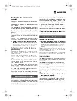 Preview for 53 page of Würth EMS 18-A EC SL Translation Of The Original Operating Instructions