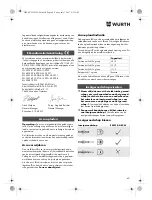 Preview for 60 page of Würth EMS 18-A EC SL Translation Of The Original Operating Instructions