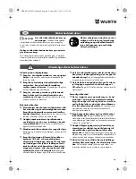 Preview for 64 page of Würth EMS 18-A EC SL Translation Of The Original Operating Instructions