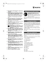 Preview for 66 page of Würth EMS 18-A EC SL Translation Of The Original Operating Instructions