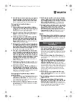 Preview for 73 page of Würth EMS 18-A EC SL Translation Of The Original Operating Instructions