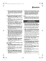 Preview for 87 page of Würth EMS 18-A EC SL Translation Of The Original Operating Instructions