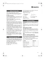 Preview for 89 page of Würth EMS 18-A EC SL Translation Of The Original Operating Instructions