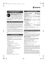 Preview for 96 page of Würth EMS 18-A EC SL Translation Of The Original Operating Instructions