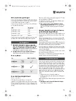 Preview for 106 page of Würth EMS 18-A EC SL Translation Of The Original Operating Instructions