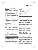 Preview for 124 page of Würth EMS 18-A EC SL Translation Of The Original Operating Instructions