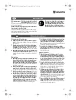 Preview for 167 page of Würth EMS 18-A EC SL Translation Of The Original Operating Instructions