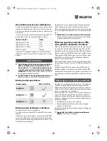 Preview for 178 page of Würth EMS 18-A EC SL Translation Of The Original Operating Instructions