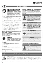 Preview for 28 page of Würth ESF 500-E Universal Operating Instructions Manual