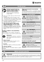 Preview for 148 page of Würth ESF 500-E Universal Operating Instructions Manual