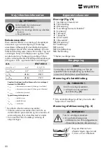 Preview for 80 page of Würth FKWS 9-125 Translation Of The Original Operating Instructions