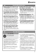 Preview for 87 page of Würth FKWS 9-125 Translation Of The Original Operating Instructions