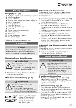 Preview for 139 page of Würth FKWS 9-125 Translation Of The Original Operating Instructions