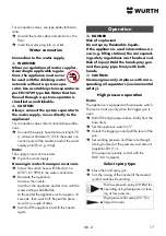 Preview for 17 page of Würth HDR 160 Compact Translation Of The Original Operating Instructions