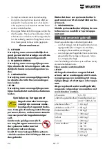 Preview for 64 page of Würth HDR 160 Compact Translation Of The Original Operating Instructions