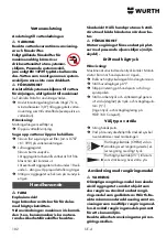 Preview for 102 page of Würth HDR 160 Compact Translation Of The Original Operating Instructions