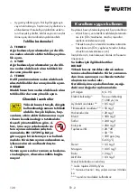 Preview for 120 page of Würth HDR 160 Compact Translation Of The Original Operating Instructions