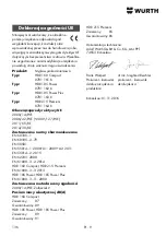 Preview for 136 page of Würth HDR 160 Compact Translation Of The Original Operating Instructions