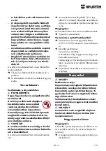 Preview for 141 page of Würth HDR 160 Compact Translation Of The Original Operating Instructions