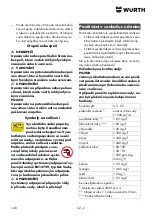 Preview for 148 page of Würth HDR 160 Compact Translation Of The Original Operating Instructions