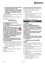 Preview for 168 page of Würth HDR 160 Compact Translation Of The Original Operating Instructions