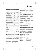 Preview for 235 page of Würth HKS 10-A Translation Of The Original Operating Instructions