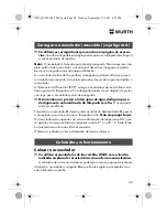 Preview for 44 page of Würth HL 10-A Translation Of The Original Operating Instructions