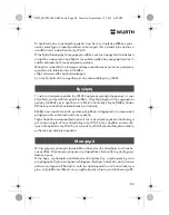 Preview for 84 page of Würth HL 10-A Translation Of The Original Operating Instructions