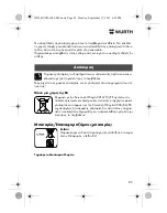 Preview for 85 page of Würth HL 10-A Translation Of The Original Operating Instructions