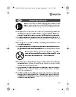 Preview for 100 page of Würth HL 10-A Translation Of The Original Operating Instructions