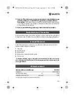 Preview for 102 page of Würth HL 10-A Translation Of The Original Operating Instructions