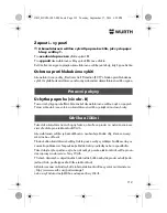 Preview for 112 page of Würth HL 10-A Translation Of The Original Operating Instructions