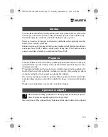 Preview for 113 page of Würth HL 10-A Translation Of The Original Operating Instructions