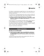 Preview for 125 page of Würth HL 10-A Translation Of The Original Operating Instructions