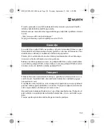 Preview for 134 page of Würth HL 10-A Translation Of The Original Operating Instructions