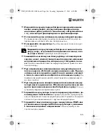 Preview for 166 page of Würth HL 10-A Translation Of The Original Operating Instructions